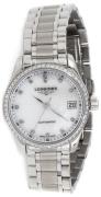 Longines Dameur L2.128.0.87.6 Master Hvid/Stål Ø25.5 mm