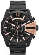 Diesel Herreur DZ4309 Mega Chief Sort/Stål Ø51 mm