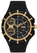 Diesel Herreur DZ1987 Framed Sort/Gummi Ø51 mm