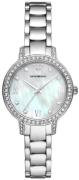 Emporio Armani Dameur AR11484 Cleo Flerfarvet/Stål Ø32 mm