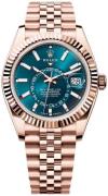 Rolex 336935-0005 Sky-Dweller Blå/18 karat rosa guld Ø42 mm