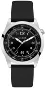 Guess Herreur GW0494G1 Max Sort/Gummi Ø42 mm