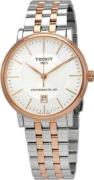 Tissot Herreur T122.407.22.031.01 Carson Sølvfarvet/Rosaguldtonet