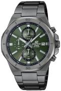 Casio Herreur EFV-640DC-3AVUEF Edifice Grøn/Stål Ø44.3 mm
