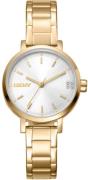 DKNY Dameur DK1L038M0055 Soho Glitz Sølvfarvet/Guldtonet stål Ø30