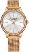 Stührling Original Dameur 4044.2 Eleganza Sølvfarvet/Rosaguldtonet
