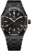 Audemars Piguet Dameur 77350CE.OO.1266CE.01 Royal Oak Sort/Keramik