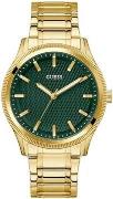 Guess Herreur GW0626G2 Dress Grøn/Gul guldtonet stål Ø44 mm