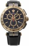Versace Herreur VE6CA0323 Aion Sort/Læder Ø45 mm