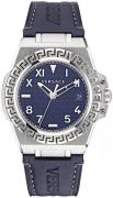Versace Dameur VE3I00122 Greca Blå/Gummi Ø44 mm