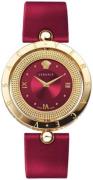 Versace Dameur VE7901223 Eon Rød/Læder Ø33.5 mm
