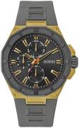 Guess Herreur GW0803G1 Tri Luxe Grå/Gummi Ø46 mm