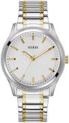 Guess Herreur GW0626G4 Dress Sølvfarvet/Gul guldtonet stål Ø44 mm