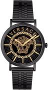 Versace Herreur VEJ400621 Sort/Stål Ø40 mm