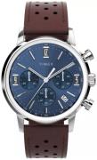 Timex Herreur TW2W10200 Marlin Blå/Læder Ø40 mm