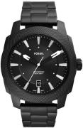 Fossil Herreur FS5971 Machine Sort/Stål Ø49 mm