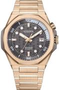 Citizen Herreur NB6069-53H Series 8 Grå/Rosaguldtonet stål Ø40.5 mm