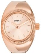 Fossil Dameur ES5247 Watch Ring Rosa guldfarvet/Rosaguldtonet stål