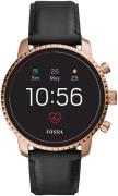 Fossil Herreur FTW4017 LCD/Læder Ø45 mm