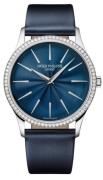 Patek Philippe Dameur 4997/200G/001 Calatrava Blå/Satin Ø35 mm