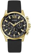 Guess Herreur GW0913G2 Walker Sort/Gummi Ø44 mm