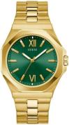 Guess Herreur GW0849G2 Emperor Grøn/Gul guldtonet stål Ø42 mm