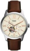 Fossil Herreur ME3266 Townsman Beige/Læder Ø44 mm