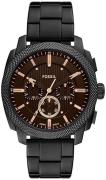 Fossil Herreur FS6097 Machine Brun/Stål Ø44 mm
