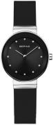Bering Dameur 10129-402 Classic Sort/Gummi Ø29 mm