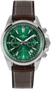 Jacques Lemans Herreur 1-2117D Liverpool Grøn/Gummi Ø44 mm