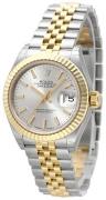 Rolex Dameur 279173-0019 Lady-Datejust 28 Sølvfarvet/18 karat guld