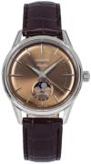 Longines Herreur L4.815.4.62.2 Flagship Heritage Brun/Læder Ø38.5 mm