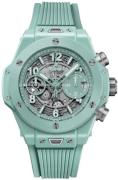 Hublot Herreur 441.GS.5221.RX Big Bang 42mm Unico Sølvfarvet/Gummi