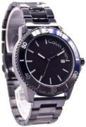 Calvin Klein Herreur 25200382 Aqueous Sort/Stål Ø44 mm