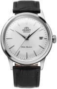Orient Herreur RA-AC0M03S30B Bambino 2nd Generation Hvid/Læder Ø38