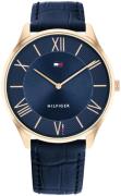 Tommy Hilfiger Herreur 1710517 Becker Blå/Læder Ø43 mm