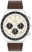 Timex Herreur TW2V42800 Q Beige/Læder Ø44 mm