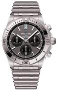Breitling Herreur EB0134101M1E1 Chronomat B01 42 Grå/Stål Ø44 mm