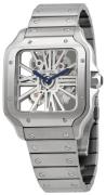 Cartier Herreur WHSA0015 Santos De Skeletskåret/Stål