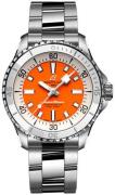Breitling Dameur A17377211O1A1 Superocean Automatic 36 Orange/Stål