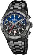 Festina Herreur F20673-1 Chrono Bike Flerfarvet/Stål Ø44.5 mm
