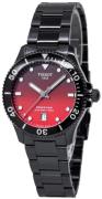 Tissot Herreur T120.410.33.421.00 Seastar 1000 Rød/Stål Ø40 mm