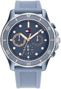 Tommy Hilfiger Dameur 1782571 Brooklyn Blå/Gummi Ø41 mm