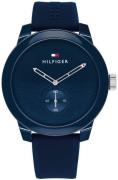 Tommy Hilfiger Herreur 1791803 Denim Blå/Gummi Ø44 mm