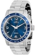 Invicta Herreur 38524 Specialty Blå/Stål Ø45 mm
