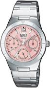 Casio Dameur LTP-2069D-4AVEG Classic Rosa/Stål Ø31 mm