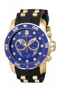 Invicta Herreur 6983 Pro Diver Blå/Gummi Ø48.8 mm