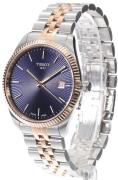 Tissot Herreur T156.410.22.041.00 T-Classic Blå/Rosaguldtonet stål