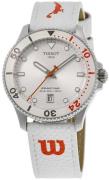 Tissot T120.410.17.011.00 Seastar Wilson WNBA Hvid/Gummi Ø40 mm