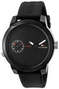 Tommy Hilfiger Herreur 1791326 Sport Sort/Gummi Ø44 mm